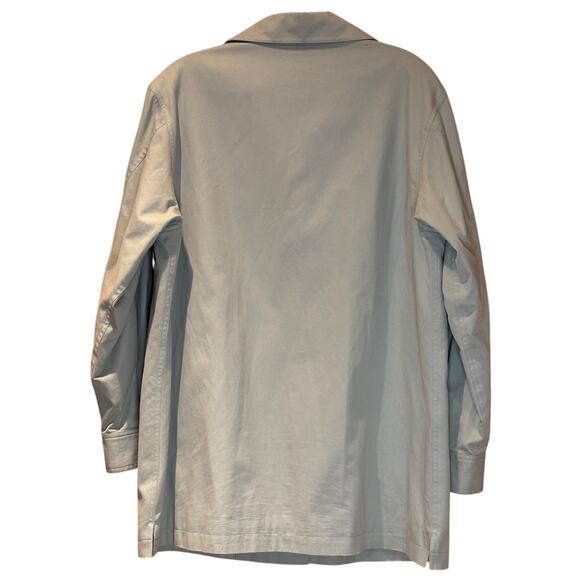 Men's Faconnable Light Green LS Jacket, Lined, Pockets, Size Small, EUC - Picture 2 of 4